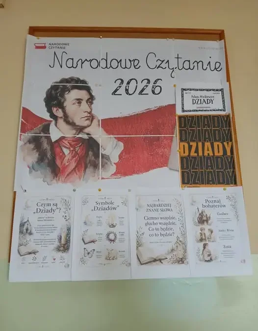 Lidzbark Warmiński: Uczniowie „Jedynki” czytali „Dziady” w Narodowym Czytaniu
