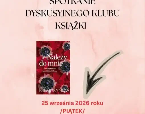 Dyskusyjny Klub Książki w Kiwitach zaprasza na spotkanie 25 września