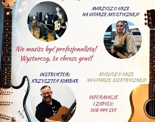 GCK Pilnik zaprasza na bezpłatne zajęcia muzyczne – trwa nabór