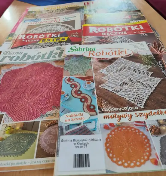 Warsztaty szydełkowania w Gminnej Bibliotece Publicznej w Kiwitach – 14 października
