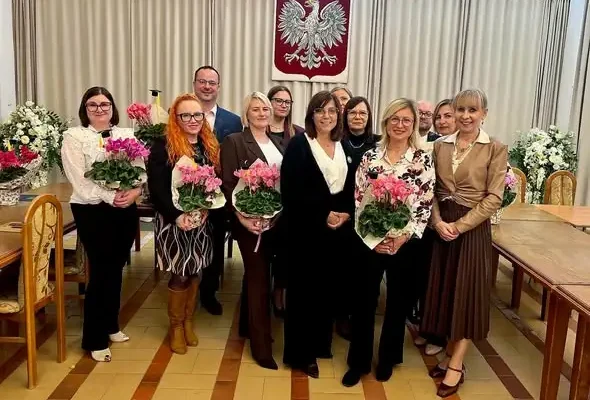 Dzień Edukacji Narodowej w Gminie Orneta – burmistrz nagrodziła nauczycieli