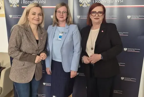 Wójt Lubomina w Ministerstwie Rolnictwa: wsparcie dla rolników poszkodowanych przez grad