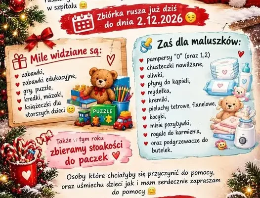 Szkoła Podstawowa nr 1 w Ornecie włącza się w Mikołajkową Zbiórkę 2026